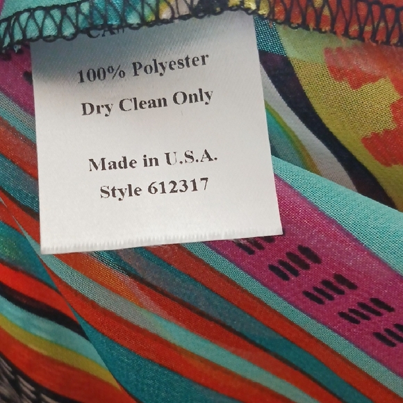 NWOT Ivy Jane Sheer Striped Coverup with Fringe - Picture 8 of 9